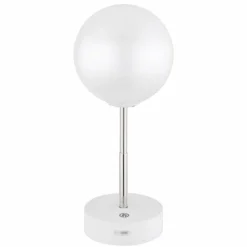 Luminaires Globo Lighting Grada Lampe à poser LED Blanc, 1 lumière* Éclairage Led