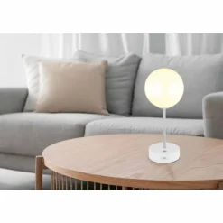 Luminaires Globo Lighting Grada Lampe à poser LED Blanc, 1 lumière* Éclairage Led