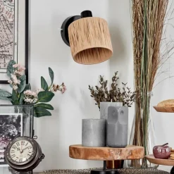 hofstein Granja Applique murale, Spot mural Noir, 1 lumière