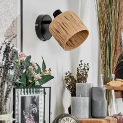 hofstein Granja Applique murale, Spot mural Noir, 1 lumière