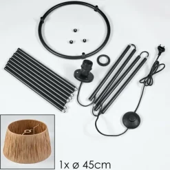 Luminaires Scandinaves-hofstein Granja Lampadaire beige, 1 lumière