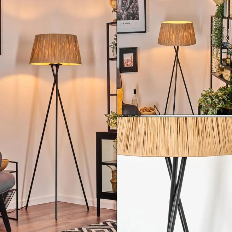 Luminaires Scandinaves-hofstein Granja Lampadaire beige, 1 lumière