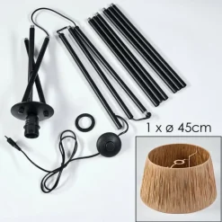 Luminaires Scandinaves-hofstein Granja Lampadaire beige, 1 lumière