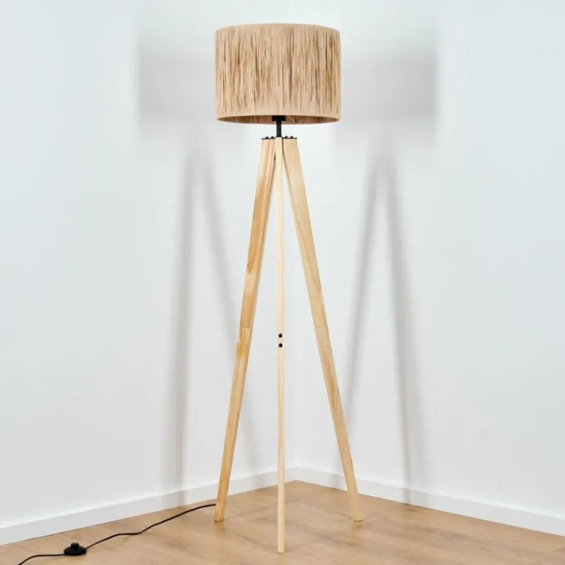 Luminaires Scandinaves-hofstein Granja Lampadaire Écru, 1 lumière