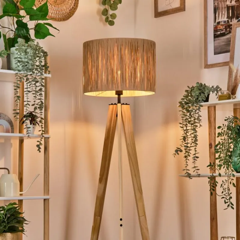 Luminaires Scandinaves-hofstein Granja Lampadaire Écru, 1 lumière