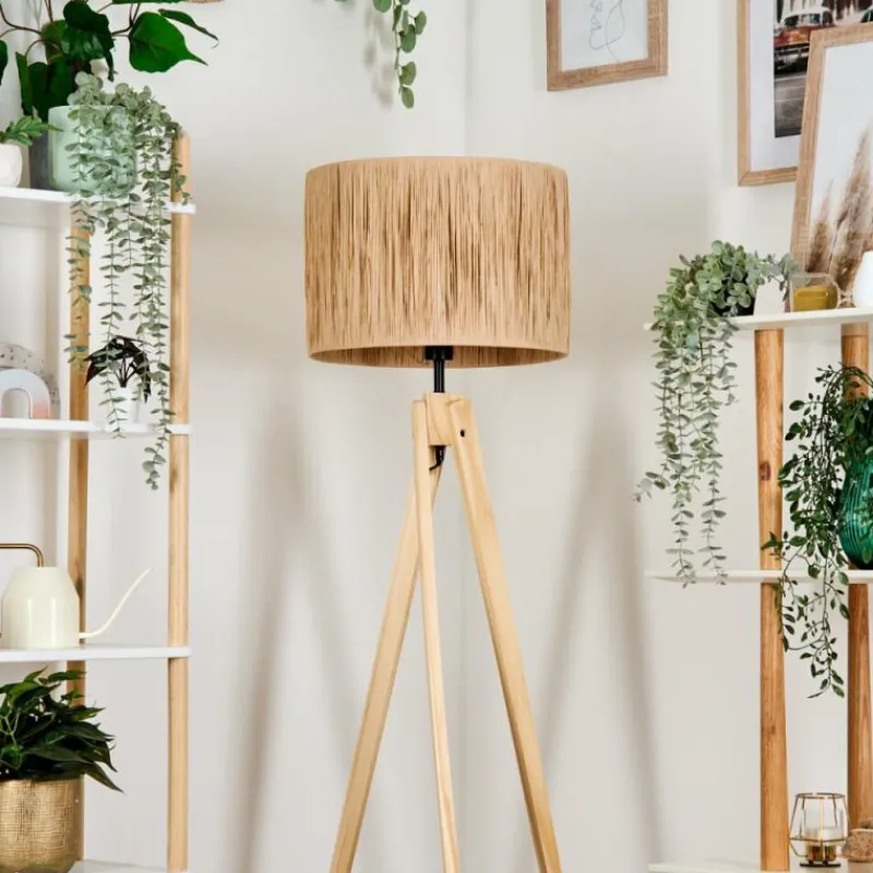 Luminaires Scandinaves-hofstein Granja Lampadaire Écru, 1 lumière