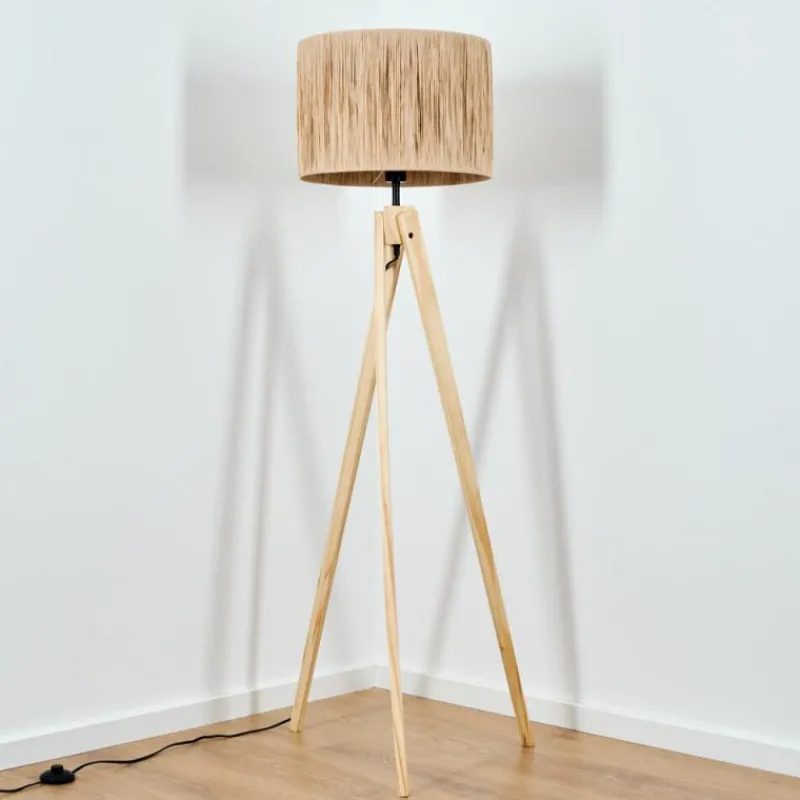 Luminaires Scandinaves-hofstein Granja Lampadaire Écru, 1 lumière