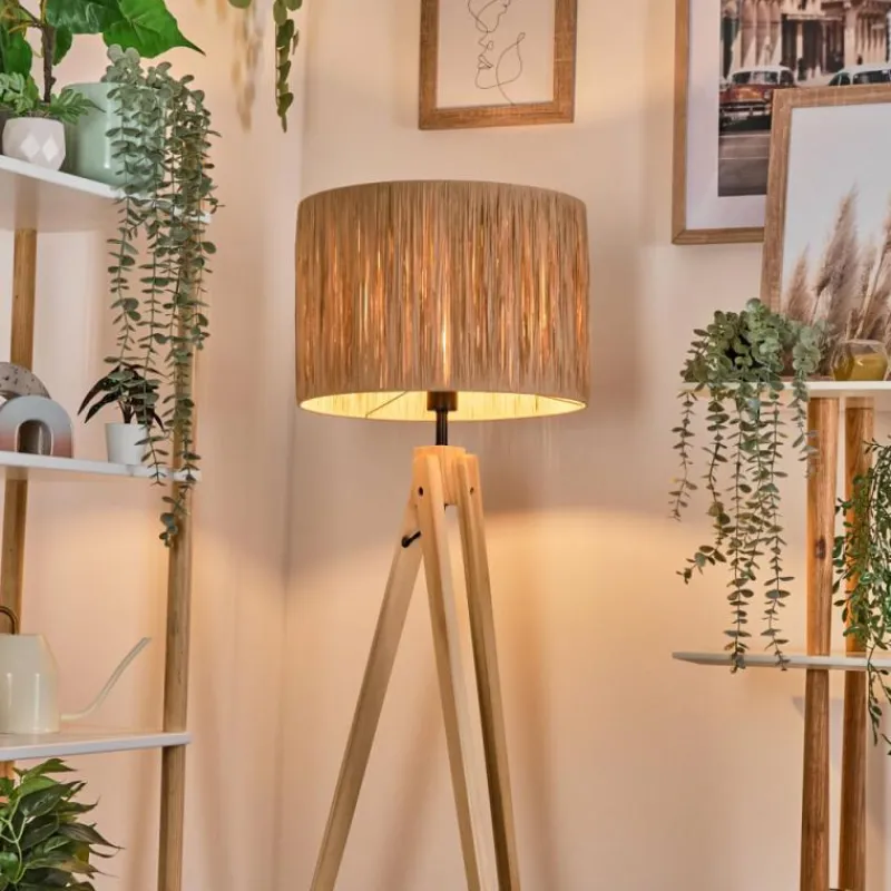 Luminaires Scandinaves-hofstein Granja Lampadaire Écru, 1 lumière