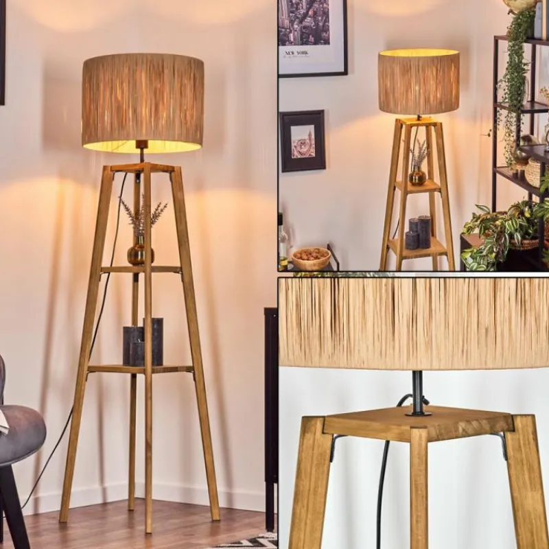 Luminaires Scandinaves-hofstein Granja Lampadaire Écru, 1 lumière