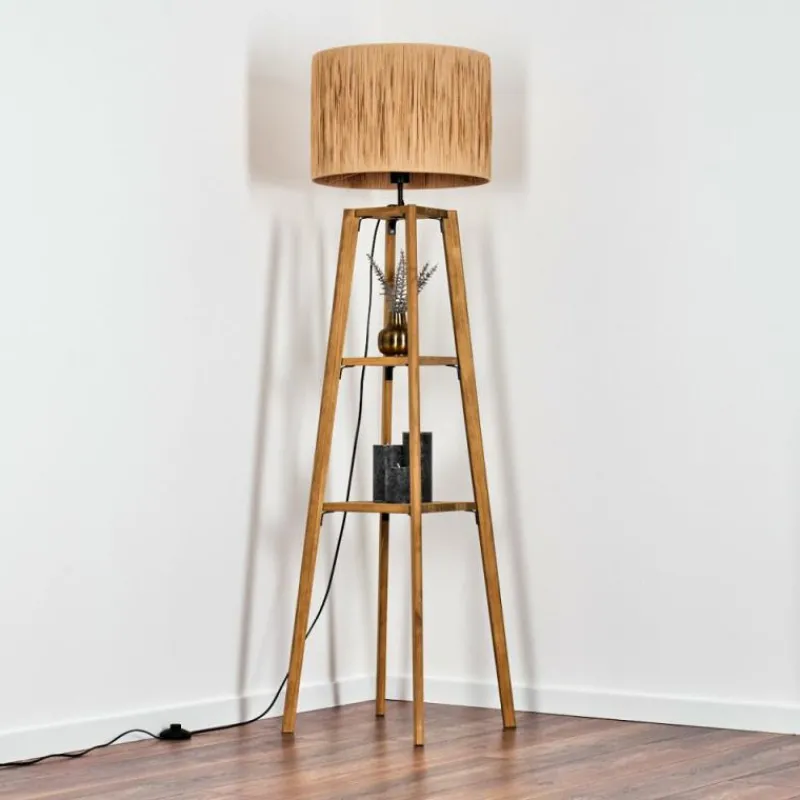 Luminaires Scandinaves-hofstein Granja Lampadaire Écru, 1 lumière