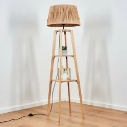 Luminaires Scandinaves-hofstein Granja Lampadaire Écru, 1 lumière