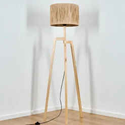 Luminaires Scandinaves-hofstein Granja Lampadaire Écru, 1 lumière