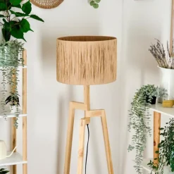 Luminaires Scandinaves-hofstein Granja Lampadaire Écru, 1 lumière