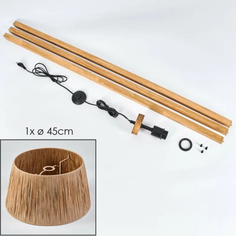 Luminaires Scandinaves-hofstein Granja Lampadaire Écru, 1 lumière