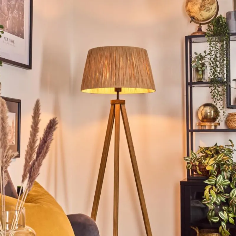 Luminaires Scandinaves-hofstein Granja Lampadaire Écru, 1 lumière