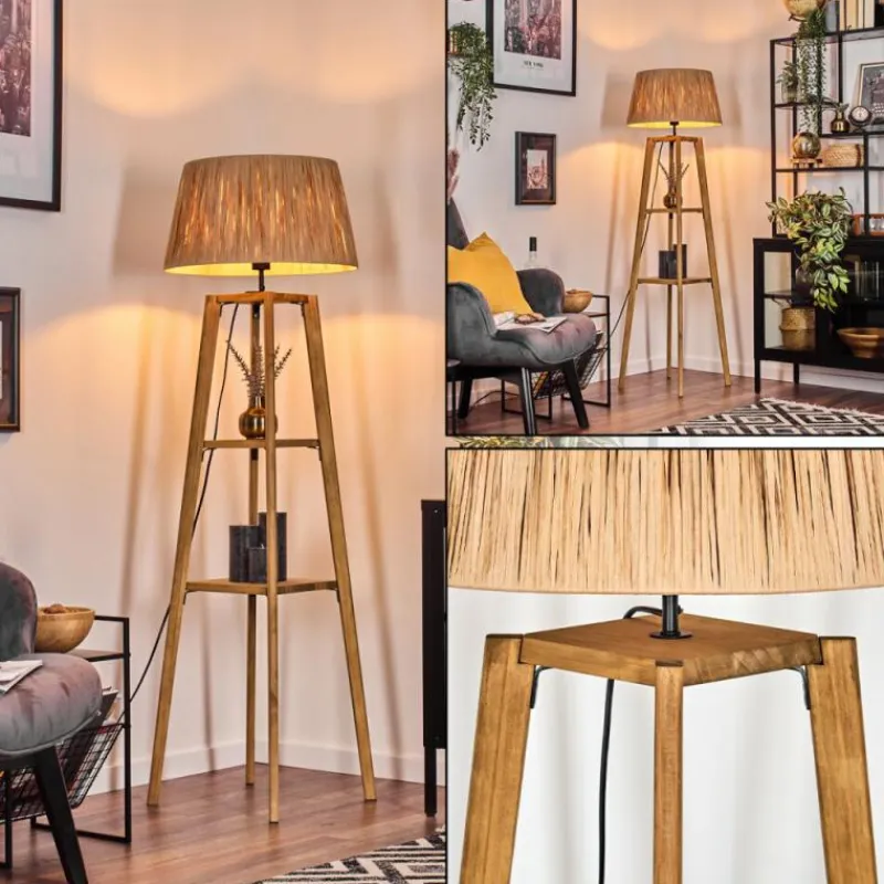 Luminaires Scandinaves-hofstein Granja Lampadaire Écru, 1 lumière