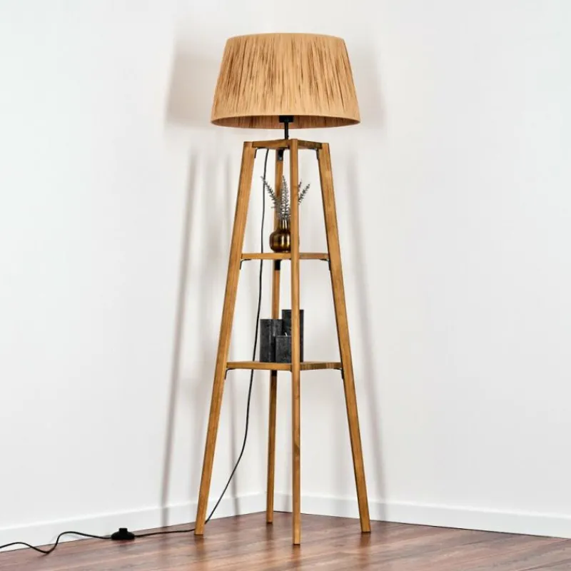 Luminaires Scandinaves-hofstein Granja Lampadaire Écru, 1 lumière