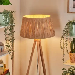 Luminaires Scandinaves-hofstein Granja Lampadaire Écru, 1 lumière