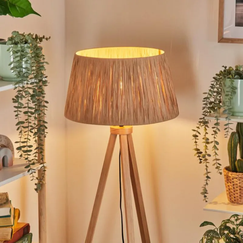 Luminaires Scandinaves-hofstein Granja Lampadaire Écru, 1 lumière