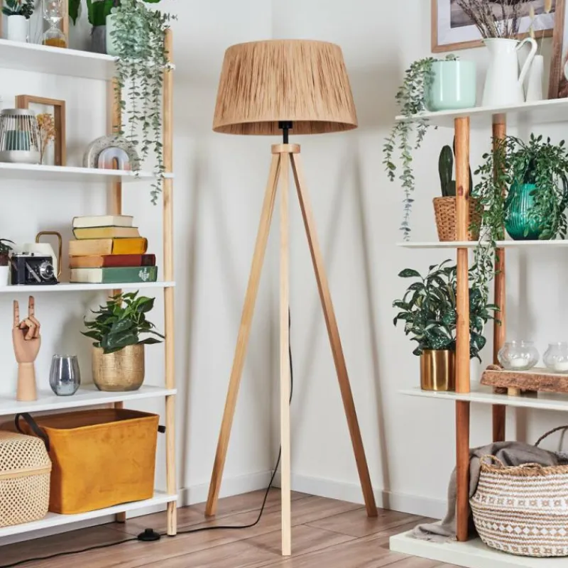 Luminaires Scandinaves-hofstein Granja Lampadaire Écru, 1 lumière