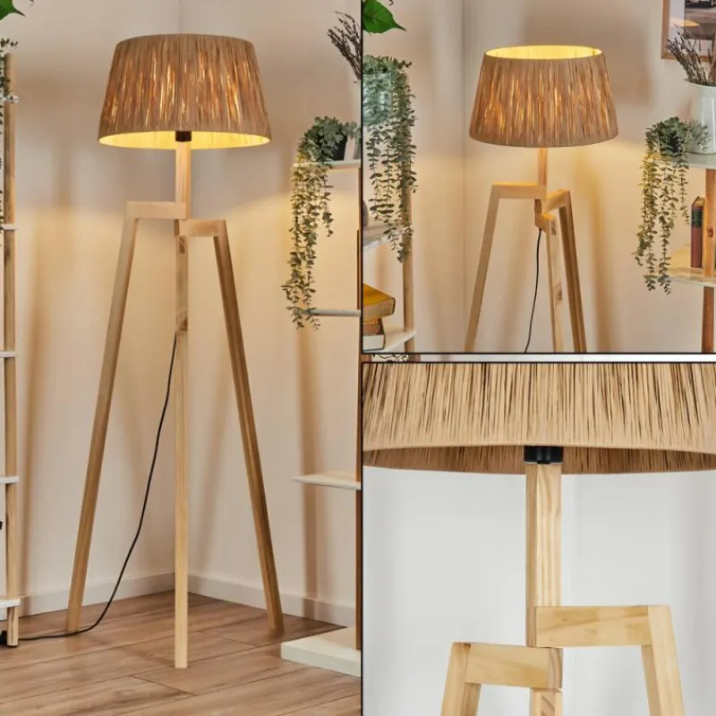 Luminaires Scandinaves-hofstein Granja Lampadaire Écru, 1 lumière