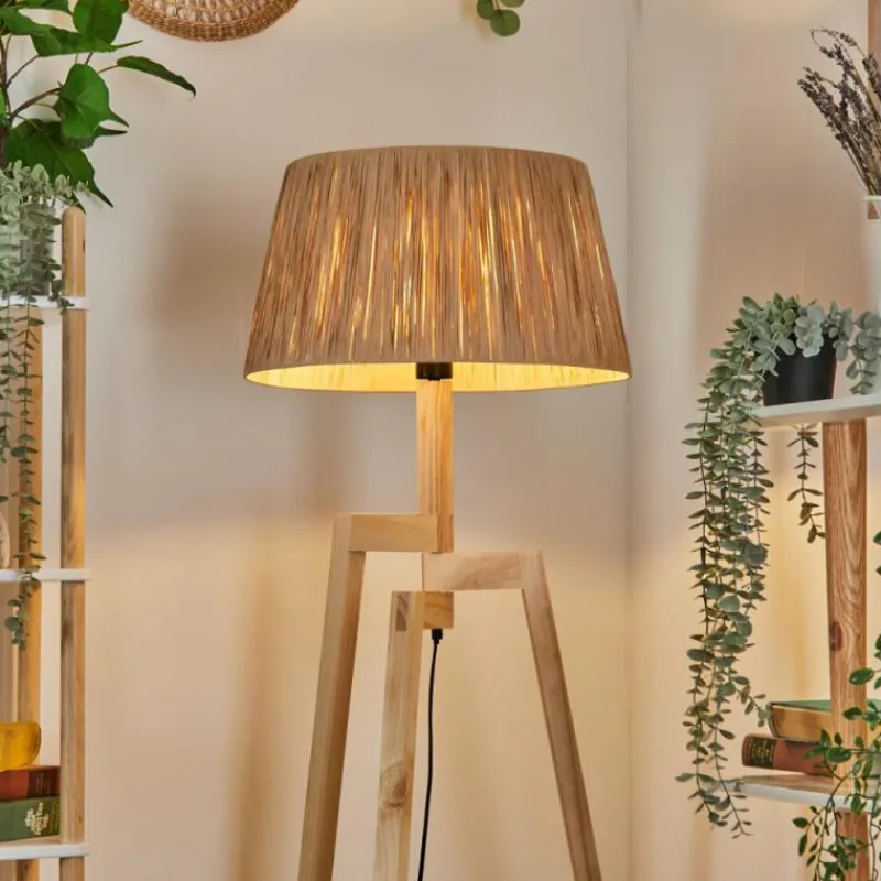 Luminaires Scandinaves-hofstein Granja Lampadaire Écru, 1 lumière