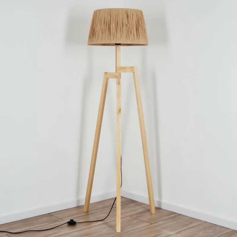 Luminaires Scandinaves-hofstein Granja Lampadaire Écru, 1 lumière