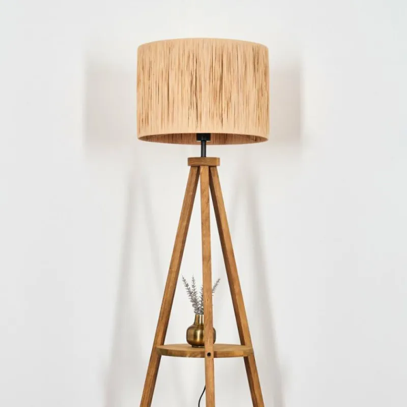 Luminaires Scandinaves-hofstein Granja Lampadaire Écru, 1 lumière