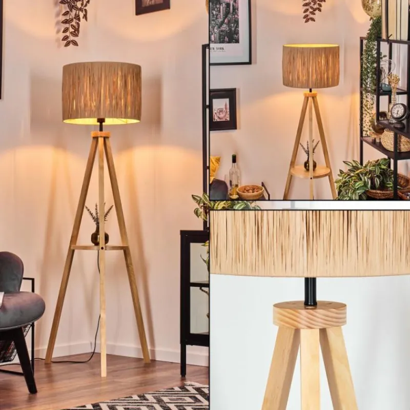 Luminaires Scandinaves-hofstein Granja Lampadaire Écru, 1 lumière