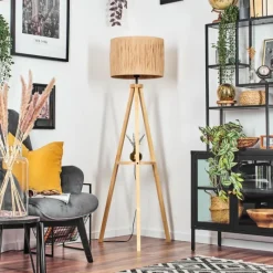 Luminaires Scandinaves-hofstein Granja Lampadaire Écru, 1 lumière