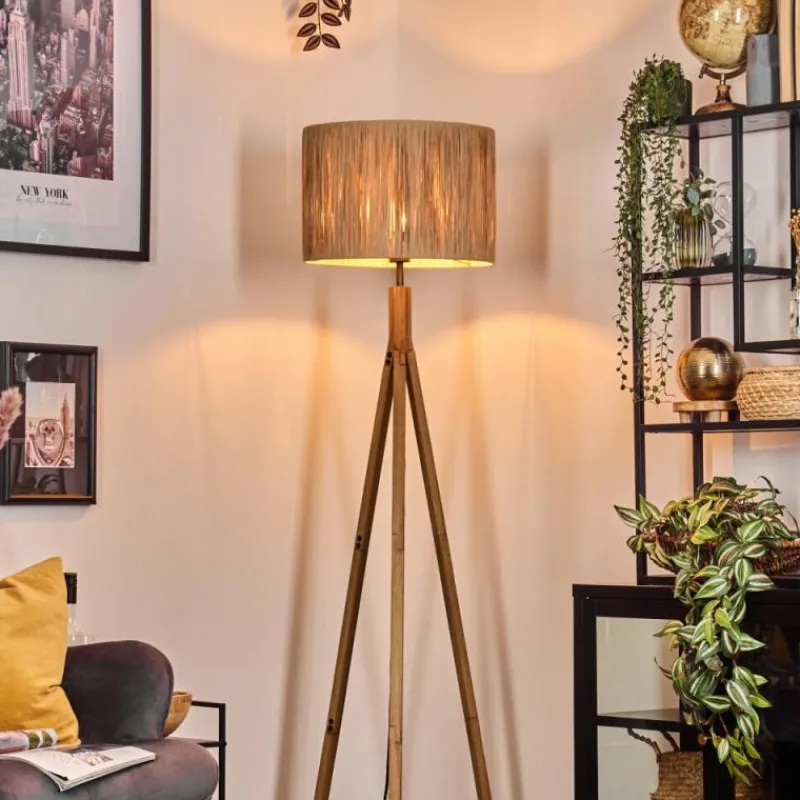 Luminaires Scandinaves-hofstein Granja Lampadaire Écru, 1 lumière