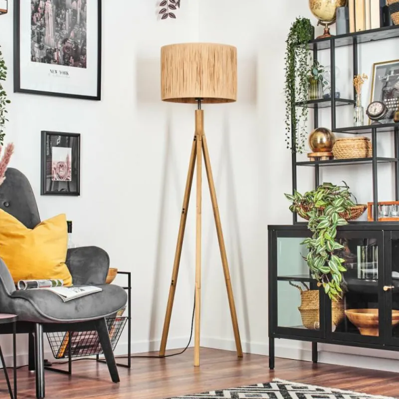 Luminaires Scandinaves-hofstein Granja Lampadaire Écru, 1 lumière