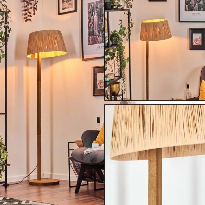 Luminaires Scandinaves-hofstein Granja Lampadaire Écru, 1 lumière