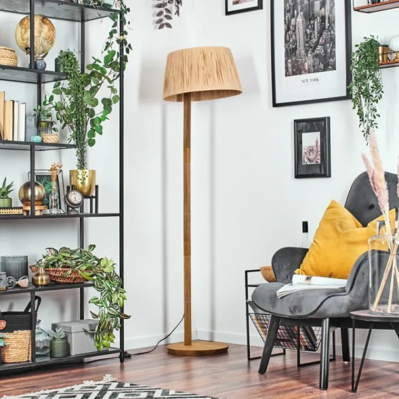 Luminaires Scandinaves-hofstein Granja Lampadaire Écru, 1 lumière