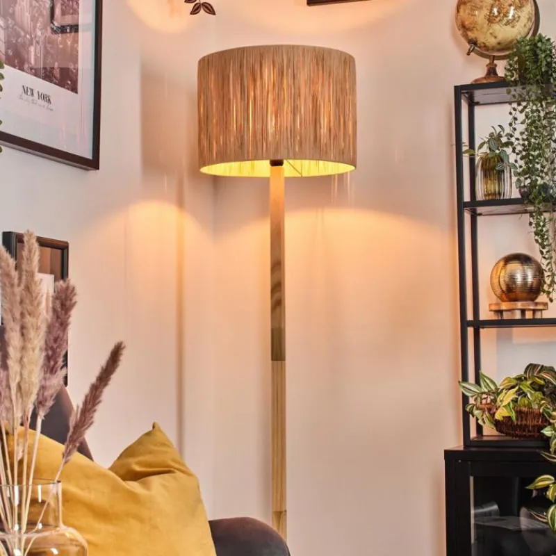 Luminaires Scandinaves-hofstein Granja Lampadaire Écru, 1 lumière