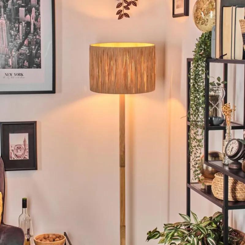 Luminaires Scandinaves-hofstein Granja Lampadaire Écru, 1 lumière