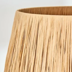 Luminaires Scandinaves-hofstein Granja Lampadaire Écru, Noir, 1 lumière