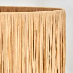 Luminaires Scandinaves-hofstein Granja Lampadaire Écru, Noir, 1 lumière