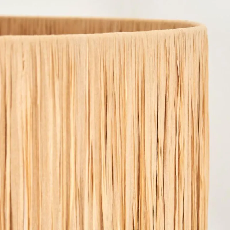 Luminaires Scandinaves-hofstein Granja Lampadaire Écru, Noir, 1 lumière