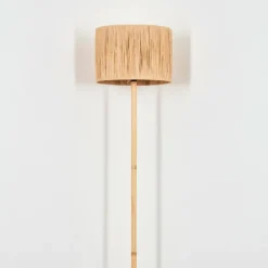 Luminaires Scandinaves-hofstein Granja Lampadaire Écru, Noir, 1 lumière