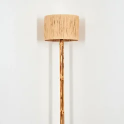 Luminaires Scandinaves-hofstein Granja Lampadaire Écru, Noir, 1 lumière