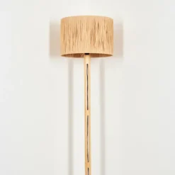 Luminaires Scandinaves-hofstein Granja Lampadaire Écru, Noir, 1 lumière