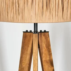 hofstein Granja Lampadaire, Liseuse Écru, Noir, 1 lumière