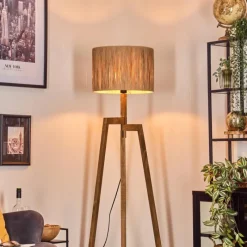 hofstein Granja Lampadaire, Liseuse Écru, 1 lumière