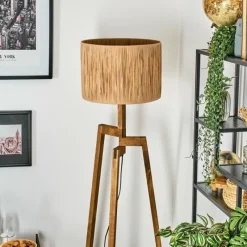 hofstein Granja Lampadaire, Liseuse Écru, 1 lumière