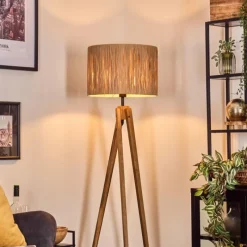 Luminaires Scandinaves-hofstein Granja Lampadaire, Liseuse Écru, 1 lumière