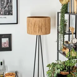 hofstein Granja Lampadaire Noir, 1 lumière