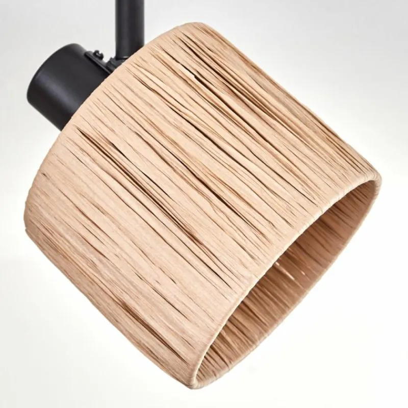 Luminaires Scandinaves-hofstein Granja Plafonnier Noir, 4 lumières