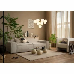 Luminaires Globo Lighting Grappy Suspension Or, 13 lumières