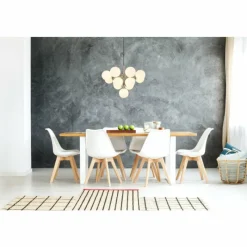 Luminaires Globo Lighting Grappy Suspension Nickel mat, 13 lumières